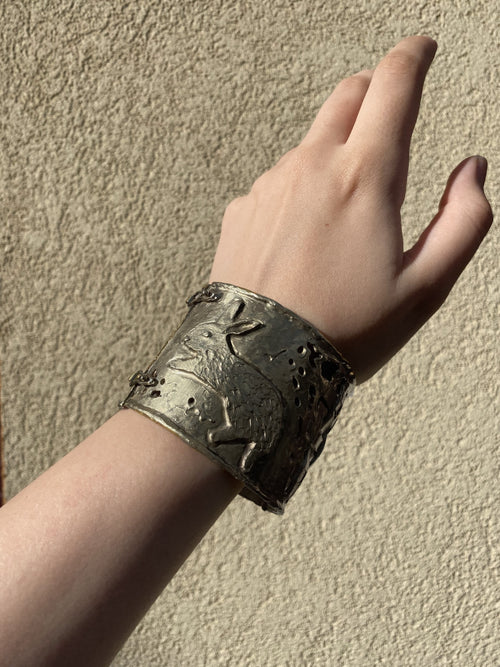 Bunny Escape Silver Bracelet